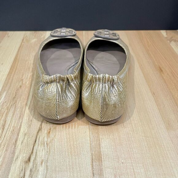 Tory Burch Reva Ballet Flat | Taupe - Picture 3 of 8